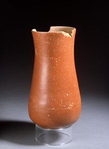 Vaso di ceramica rossa, Nuovo Regno